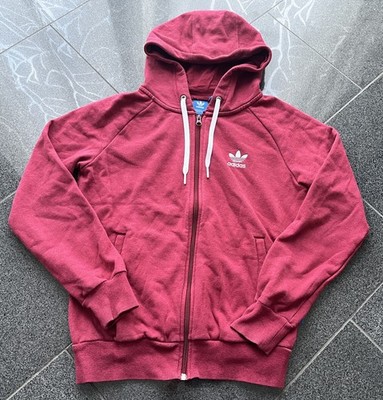 adidas Damen Hoodie Jacke Trainings Oberteil Jogging Sport Freizeit Gr.36 Retro