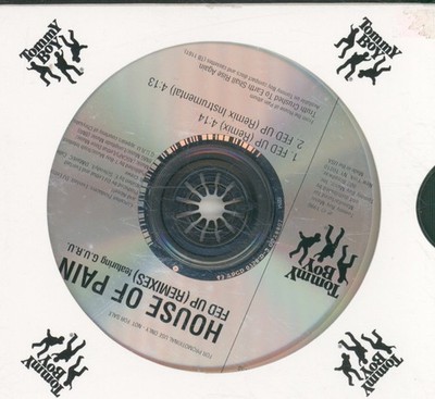 House of Pain Fed Up (Remixes) CD USA Tommy Boy 1996 single promo in special