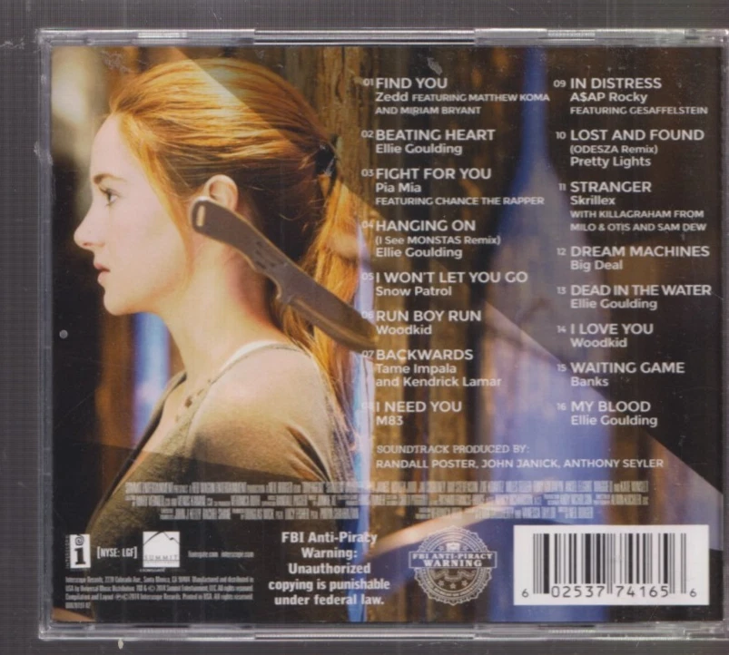 1 CENT CD  Divergent (Original Soundtrack) Deluxe Edition, Target Exclusive - Image 2 of 2