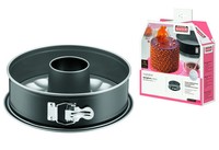 Kaiser Springform 26Cm Antihaft Mit 2 BöDen Rund Rohrboden Schwarz