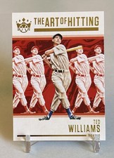 Ted Williams 2021 Panini Diamond Kings #AOH-1 Art of Hitting Boston Red Sox HOF