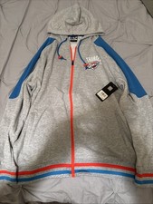 OKLAHOMA CITY Thunder Jacket With Hoodie NWT
