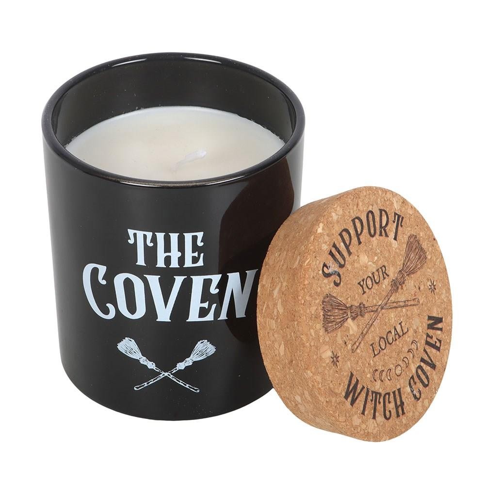 The Coven Black Fig Scented Jar Candle - In Presentation Box