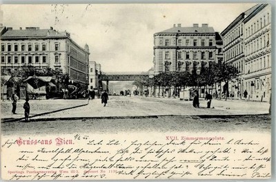 13538216 - Wien Zimmermannplatz Hernals 1900