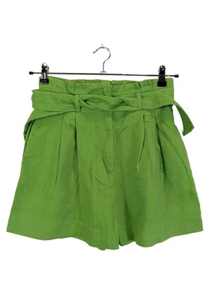 MNG Pantalón corto de talle alto Mujeres Piratas Talla EU 36 verde look casual - Imagen 1 de 4