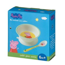 Suction Bowl and Spoon Peppa Pig