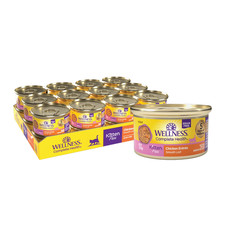Kitten Wet Cat Food, Protein-Rich, Grain Free, 3 Ounce, 24 Pack, Chicken