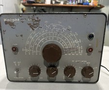 Knight RF Signal Generator Vintage Tube Radio Test Equipment USA