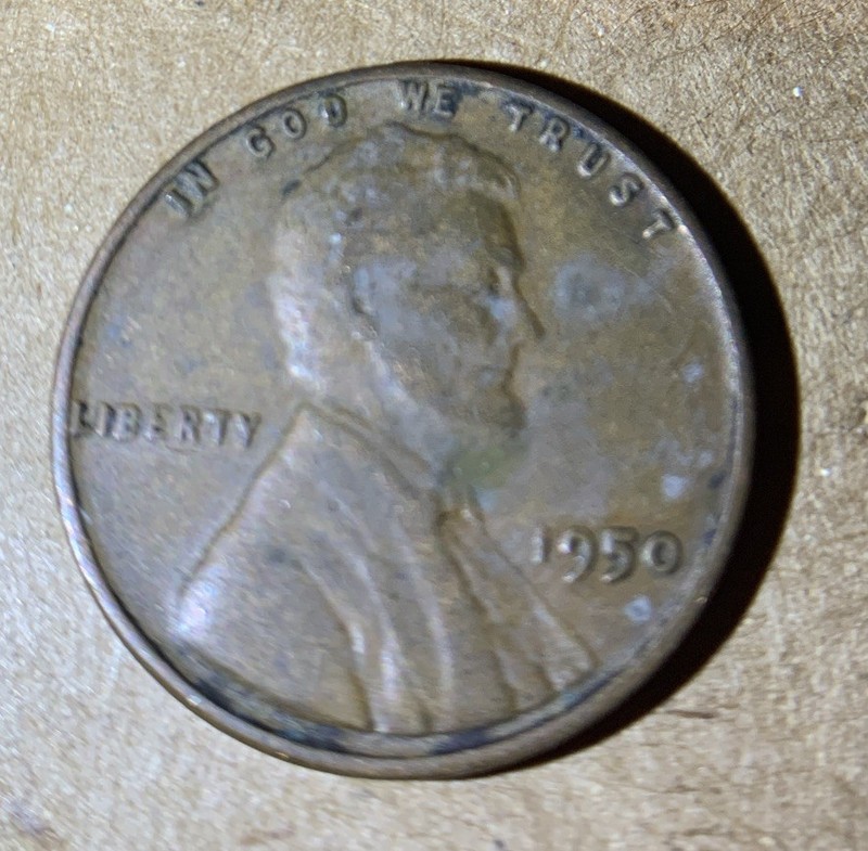 1950 P Lincoln Wheat Penny O245