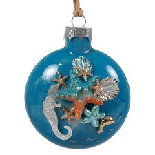 Coastal Sea Life Christmas Ornament