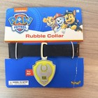 NIP Childs Paw Patrol Light Up RUBBLE Collar Spirit Halloween Costume SpinMaster