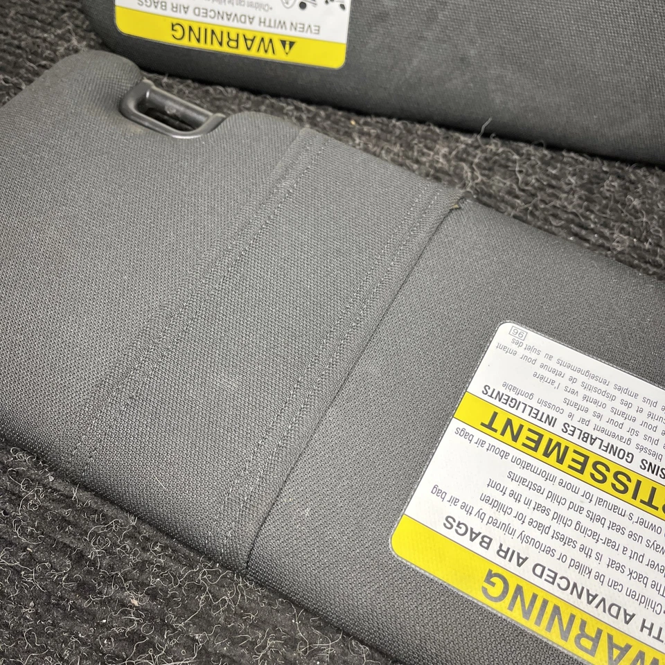 ☑️ Par de parasol derecho pasajero conductor izquierdo Subaru WRX STI 2015-2019 FABRICANTE DE EQUIPOS ORIGINALES 15-19 Foto 4 de 4