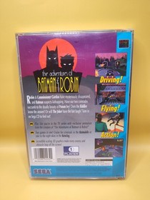 The Adventures of Batman & Robin Sega CD, CIB Nice Condition Free Shipping 