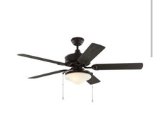Monte Carlo Fan Company Model# 5HVO52BZD Ceiling Fan- 52"-Bronze w/ Light Kit