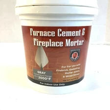 Meeco's Red Devil Furnace Cement And Fireplace Mortar 1353 Gray 16 Fl. Oz.