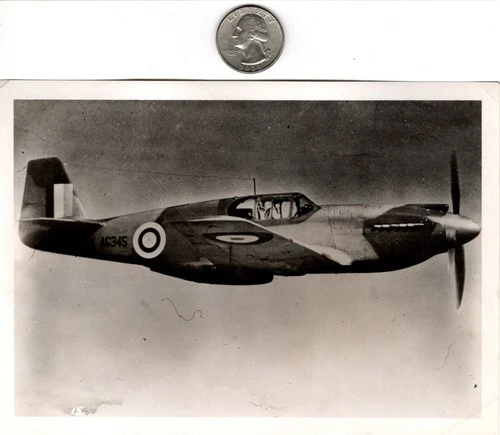 WW2 WWII RAF British Royal Air Force Military Press Photo North American Mustang