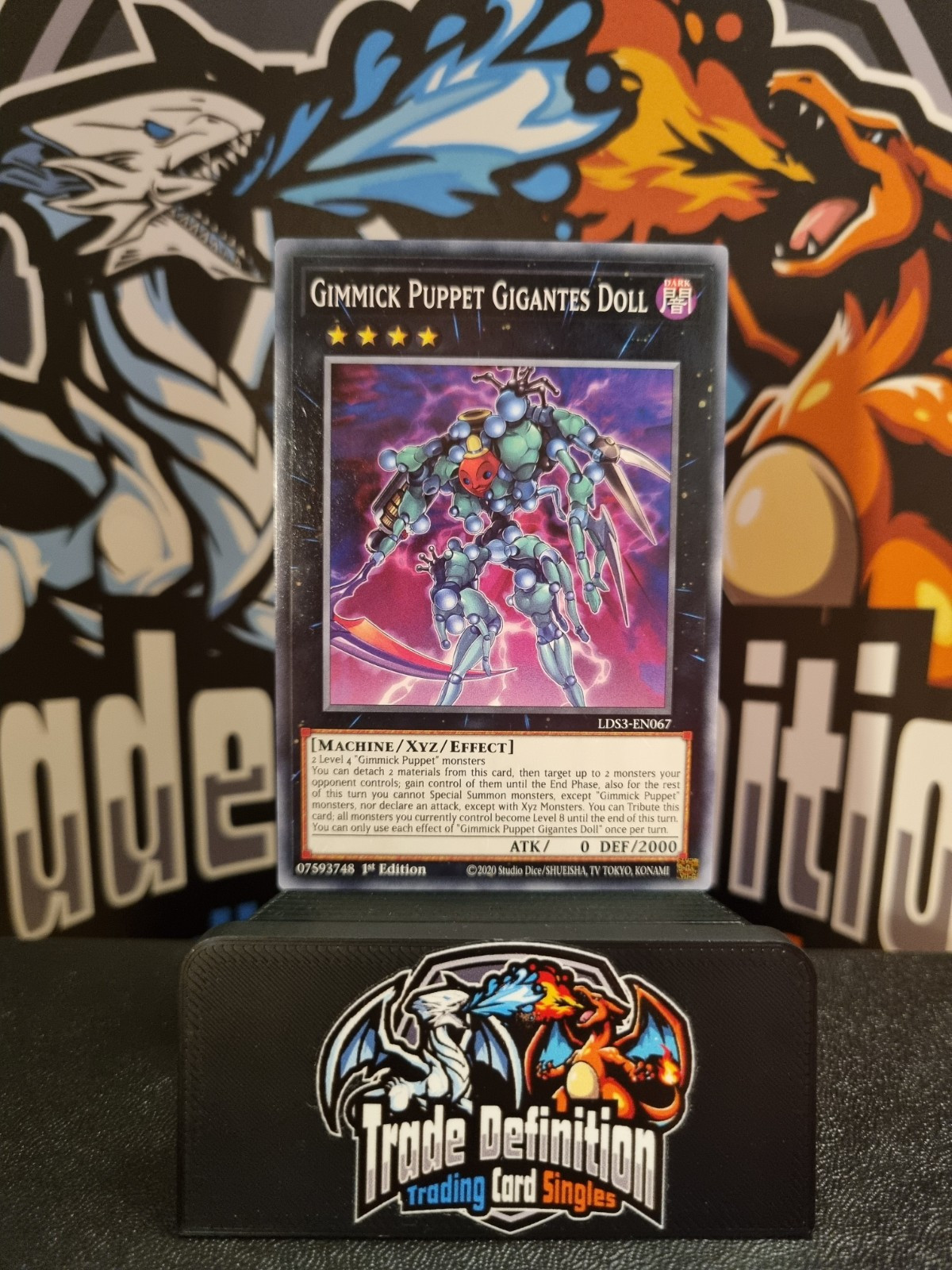 Gimmick Puppet Gigantes Doll LDS3-EN067 Common 1st Edition YuGiOh