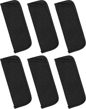 6 Pack Slip in Eyeglasses Cases, Soft Reading Glasses Cases Fabric Spectacle P