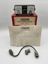 Vintage Siltronix SWR-Power Meter Model SWR-2 Radio Wave Meter /sw