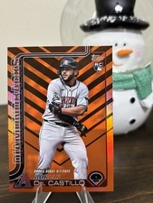 2025 Topps Update Series - Rookie Debut Adrian Del Castillo #US267 Holiday (RC)