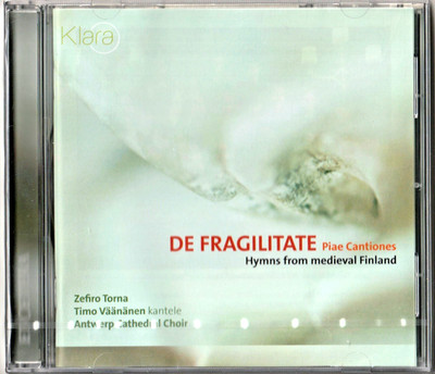 DE FRAGILITATE: Hymns from Medieval Finland (CD UK IMPORT + Bonus choral CD