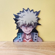 Katsuki Bakugo My Hero Academia 3D Anime Lenticular Peeker Sticker Car Decal