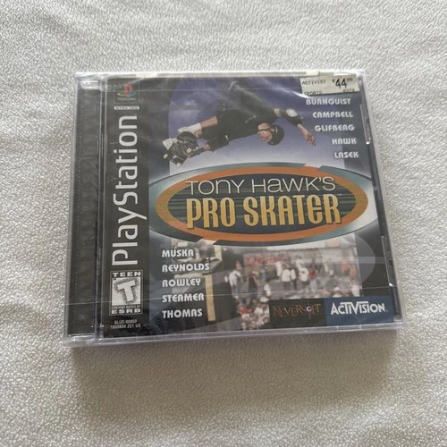 Tony Hawk's Pro Skater 1st Print Black Label New PlayStation 1 PS1 Sealed USA