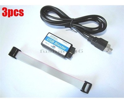 3Pcs For Cpld/Fpga/Nios/Jtag   Mini Usb Blaster Cable Programmer Ic Modu cl #lk