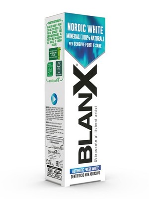 Blanx Nordic White Toothpaste 75ml 2.54fl.oz 2.54 Fl Oz (Pack of 1)
