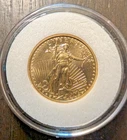 One (1) 2014 $5 American Gold Eagle 1/10 oz Gold Coin Uncirculated, NO RESERVE!!