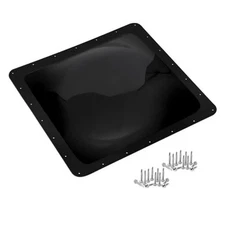  26" x 26" RV Skylight Replacement Cover,Camper RV Skylight 22" x 22" Black