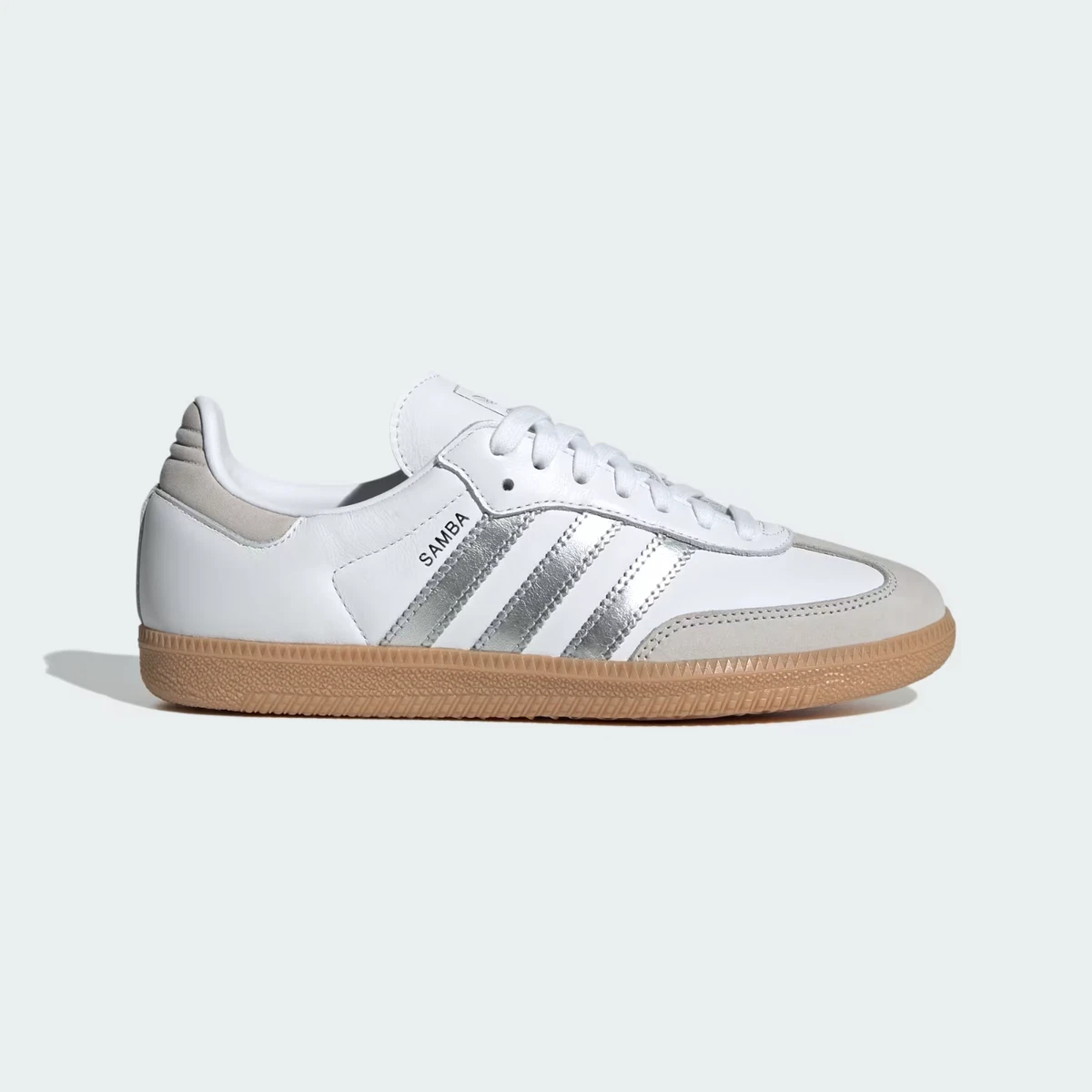 adidas Samba OG Silver White Gum W for sale | eBay