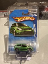 hot wheels Ford Focus RS All Stars Green Very Nice Package Ships in a Protector