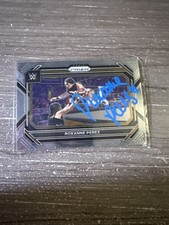 Roxanne Perez Signed Panini Card Wwe Jsa Cert Full Sig Nxt