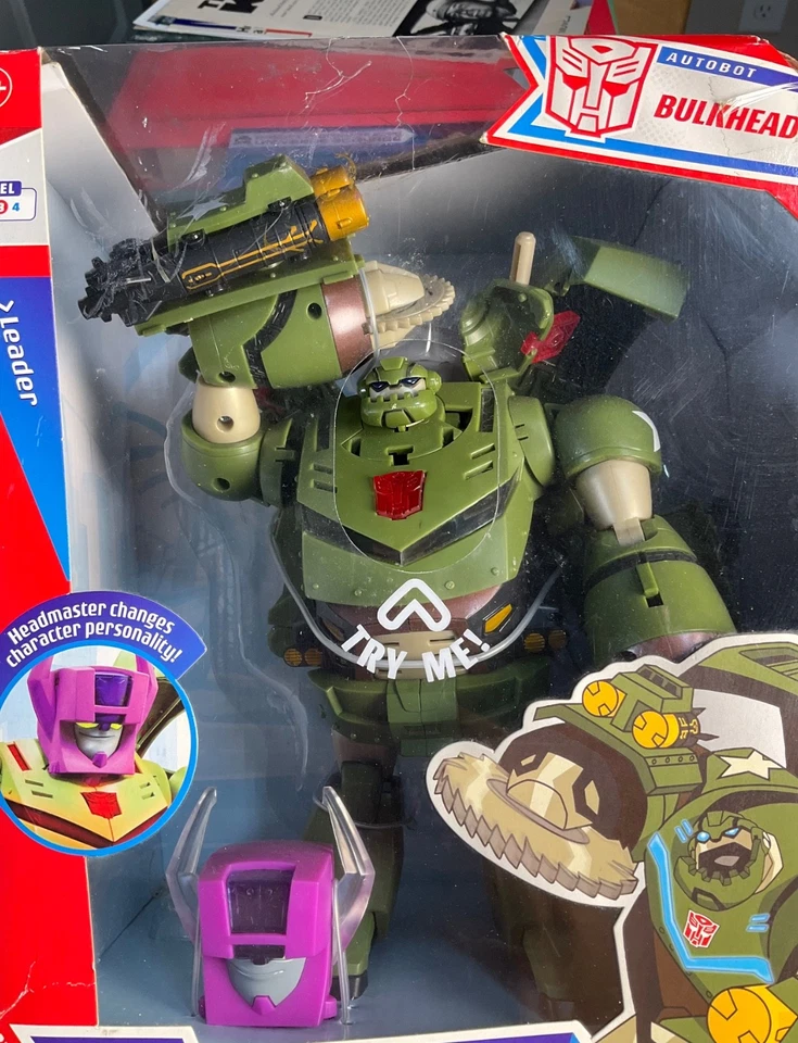Transformers Animated BULKHEAD Spinning Buzzsaw 2008 Hasbro New - Image 2 of 4
