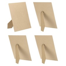 4Pcs 8"x10" Easel Back for Picture Frame DIY Replacement Easel Back Poplar