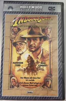 Indiana Jones und der letzte Kreuzzug Harrison Ford Sean Connery VHS NEU sealed