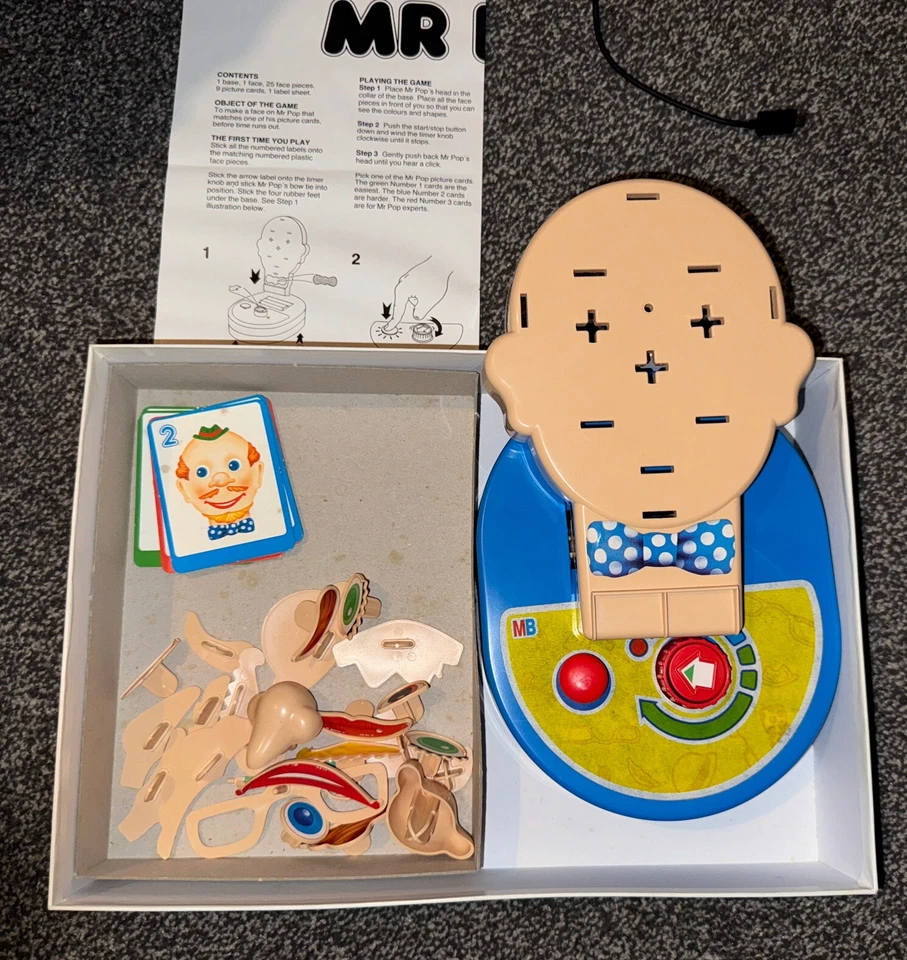 Vintage Mr Pop! Vintage MB Games Fully Working 99% Complete 1992 - Image 2 of 4
