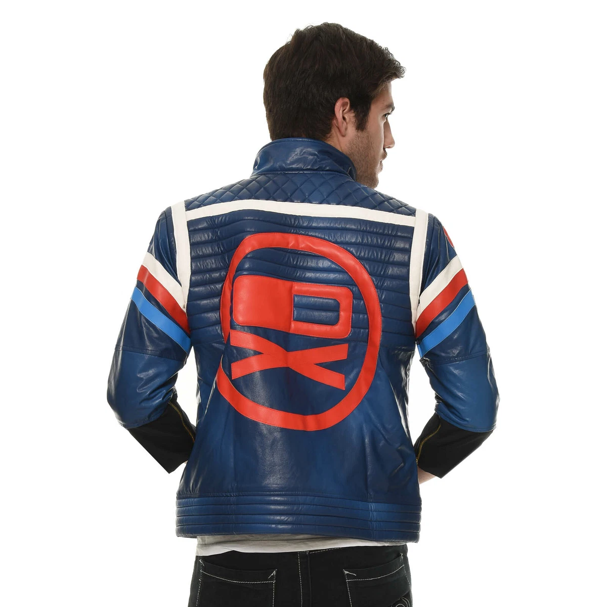 My Chemical Romance Party Poison Jacket Costume Cosplay Blue Version Size S XL