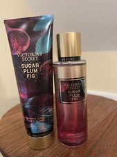VICTORIA'S SECRET FRAGRANCE BODY MIST LOTION Sugar Plum Fig NEW