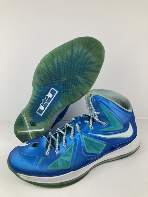 lebron 10 blue