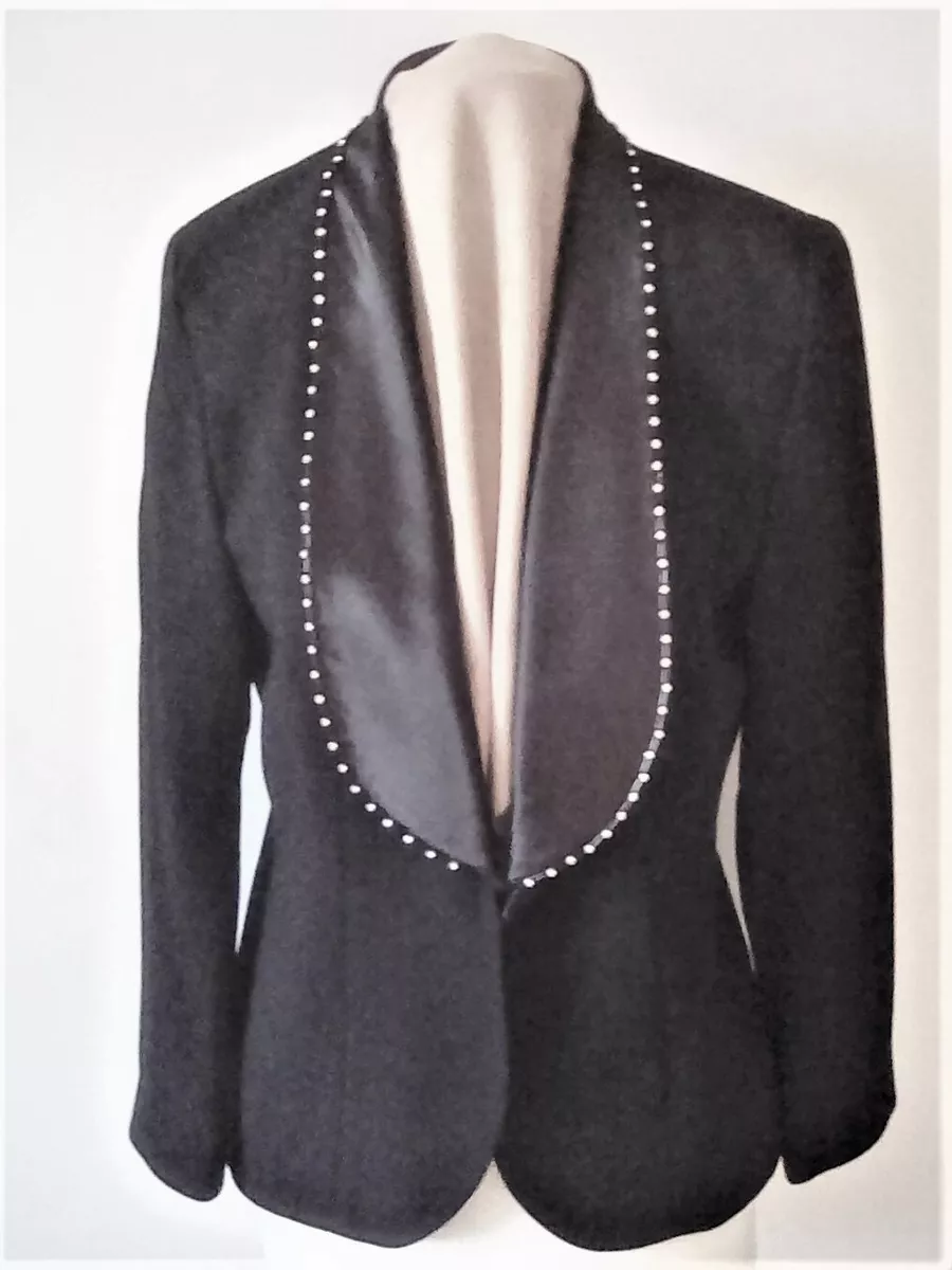Ladies tuxedo deals style jacket