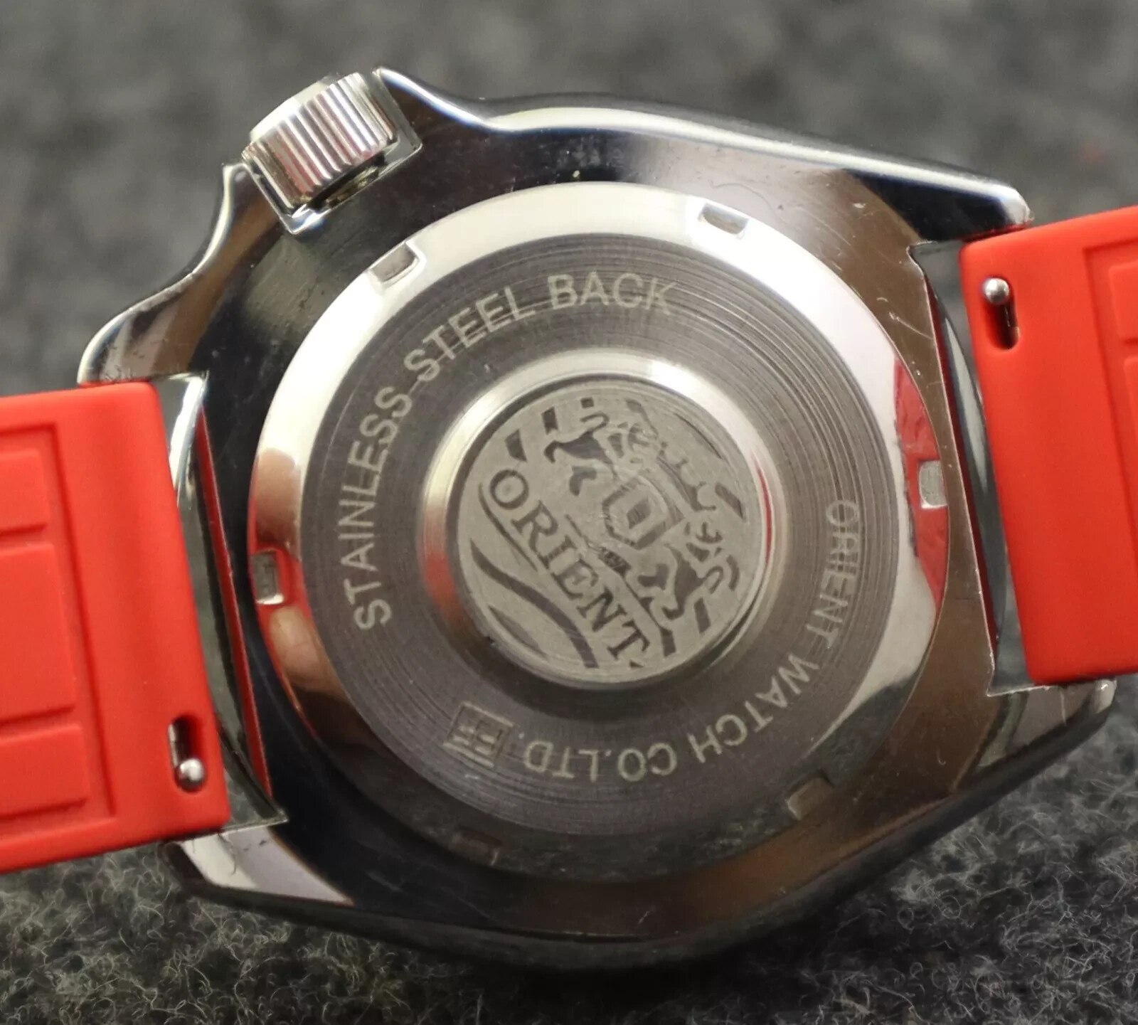 ORIENT Divers Automatic Movement RED/WHITE Date R… - image 7