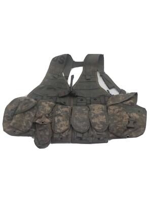 USGI Acu Molle 2 Flc Weste W/9 Beutel Molle II A103