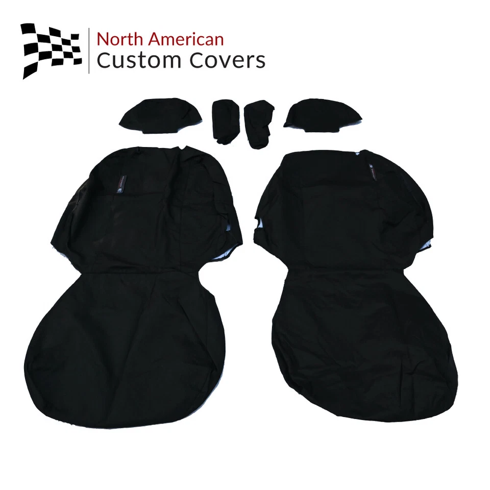 for Dodge RAM Promaster 1500 2500 3500 Seat Covers Front Pair 2019 2020 SC443 - Image 4 of 4