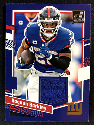 2023 Panini Donruss Saquon Barkley Threads Jersey  #DTH-SB Giants
