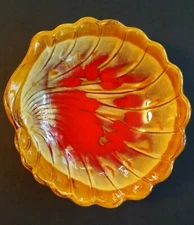 Vintage MCM California Pottery Drip-Glazed Candy Dish (Nuts/Soap/Trinkets) USA