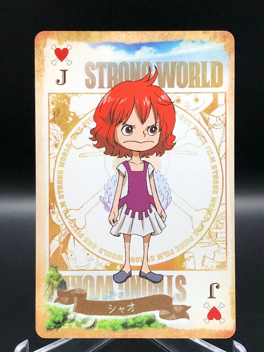 ONE PIECE FILM STRONG WORLD カード Xiao ONE PIECE FILM STRONG WORLD Playing Card TOEI JAPAN A664 | eBay