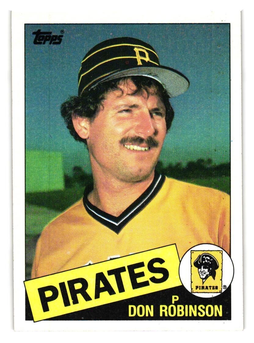 1985 Topps - #537 Don Robinson