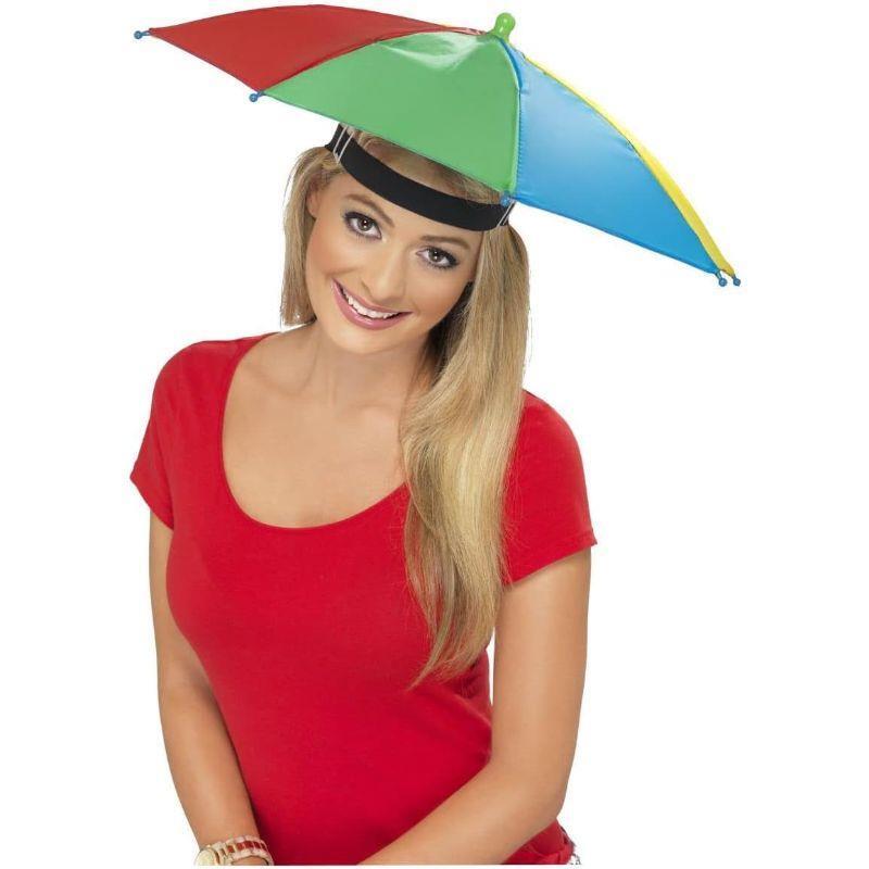 Smiffys Umbrella Hat Adult Fancy Dress